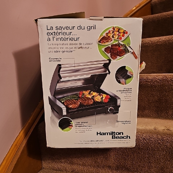 Hamilton Beach Searing Grill - Black - Picture 2 of 8